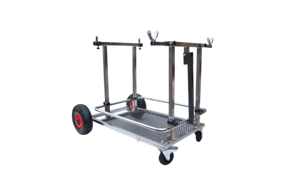 Carrello Porta Kart 4 Piantoni