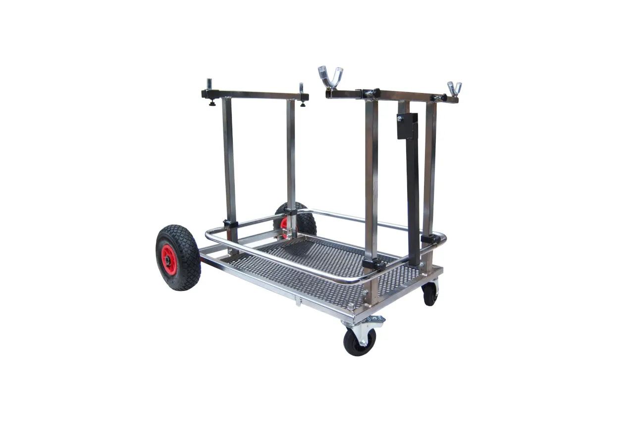 Carrello Porta Kart 4 Piantoni